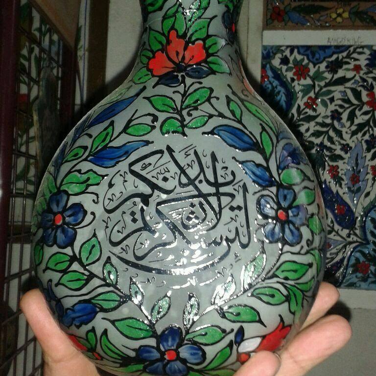 الرسم على الزجاج ٤